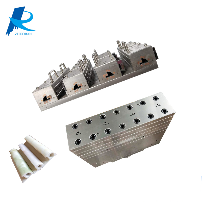 Four-cavity closure strip