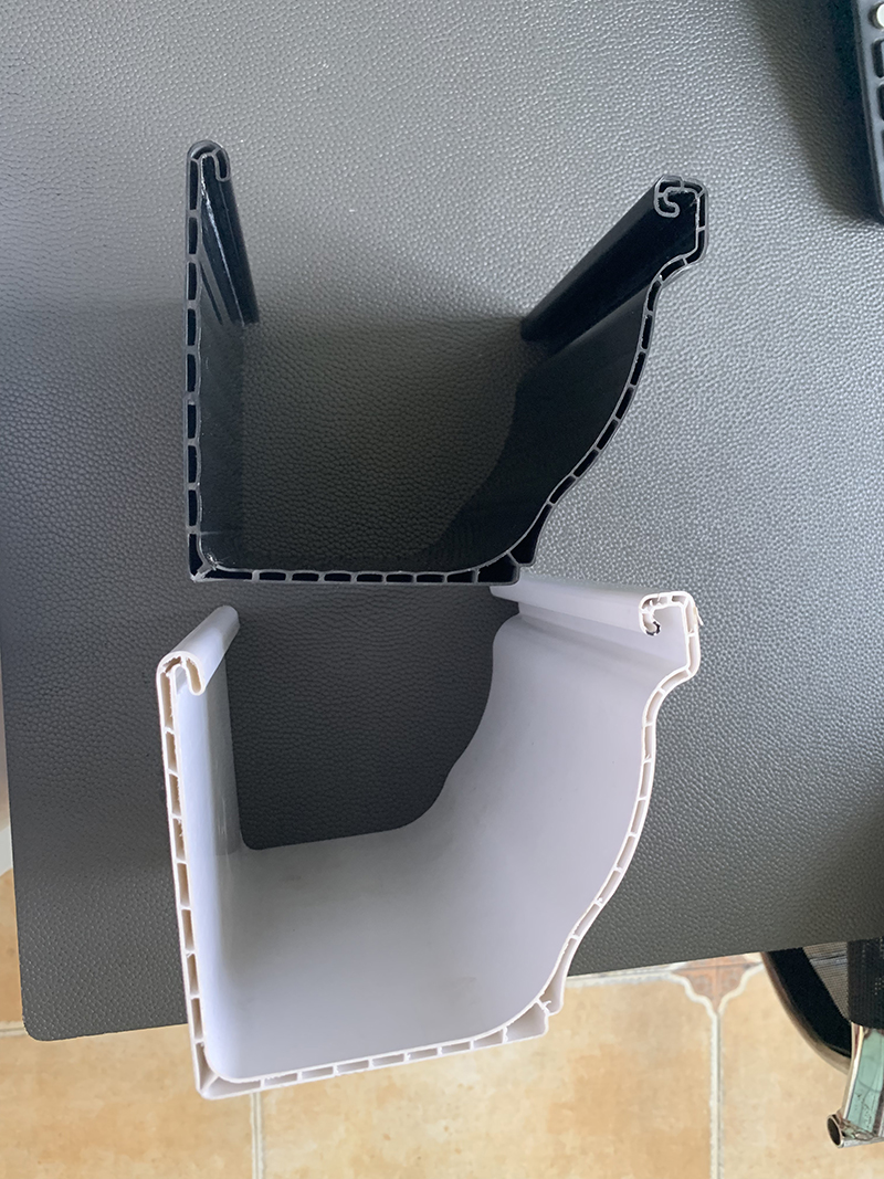 PVC rain slot mold